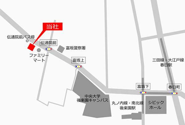 東京事務所地図